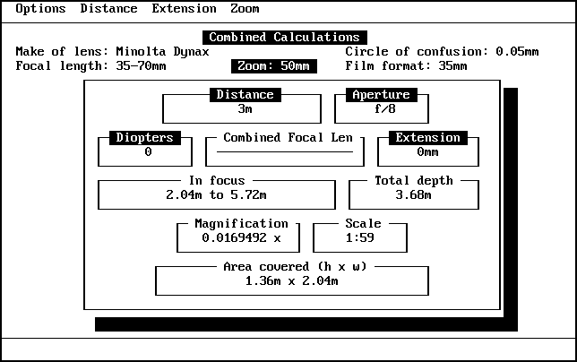 Camera Module Screenshot